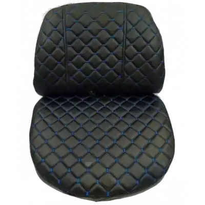 KOLTUK KILIFI TEK PARÇA (VİNLEX) SİYAH-MAVİ