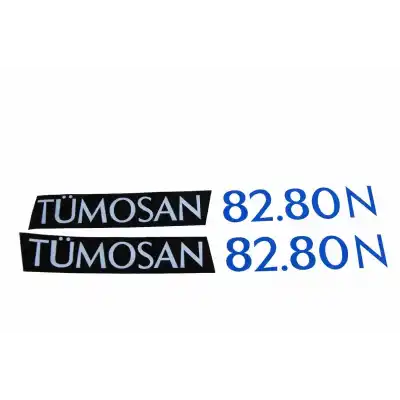 KAPORTA ETİKETİ-SAĞ, SOL TAKIM N 82-80 N SERİSİ