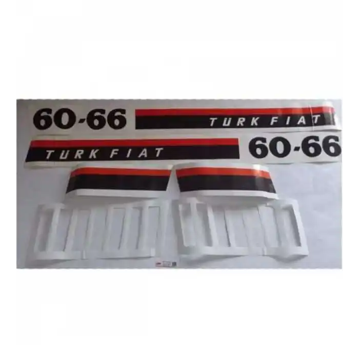 YAN YAZI TAKIM (KIRMIZI SİYAH ESKİ TİP) 60-66DT