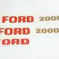 YAN YAZI TAKIM FORD 2000