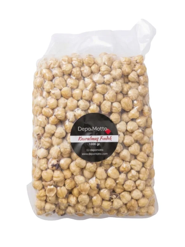 Depo Motto Kavrulmuş İç Fındık 1 kg x 2 Paket