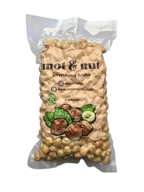 Depo Motto Kavrulmuş İç Fındık 500 Gr