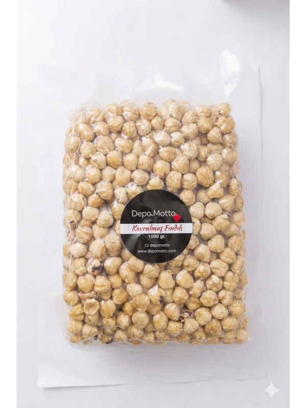 Depo Motto Kavrulmuş İç Fındık 1 kg