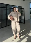 Tensel Oversize Vizon Şalvar Takım