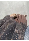 Ruffle Vintage Önü Bağlamalı Şifon Bluz