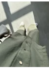 Boyundan Parçalı Haki Bomber Takım
