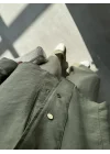 Boyundan Parçalı Haki Bomber Takım