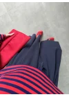 Beca Oysh Kumaş Basic Lacivert Pantolon