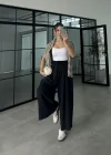 Beca Oysh Kumaş Basic Siyah Pantolon