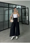 Beca Oysh Kumaş Basic Siyah Pantolon