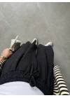 Beca Oysh Kumaş Basic Siyah Pantolon
