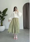 Bellis Midi Boy Çağla Kraş Etek