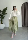 Bellis Midi Boy Çağla Kraş Etek