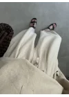 Bohem Ham Keten Gömlek Şalvar Takım