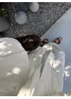 Bohem Pul Detaylı Ekru Bağlamalı Takım