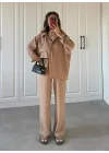 Bsc Keten Aerobin Cappuccino Gömlek Takım