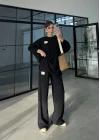 Kaşkorse Oversize Siyah Basic Takım