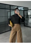 Liora Hacimli Camel Pantolon