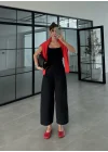 Liora Hacimli Siyah Pantolon