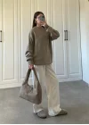 Mari Oversize Basic Vizon Kazak