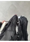 Maxi Boy Siyah Tül Pareo