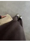 Modal Kumaş Polo Yaka Kahve Takım