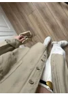 Olive Oversize Tensel Gömlek