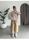 Orj Marka Çizgili Bordo Tshirt