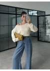 Örme İplik Ekru Triko
