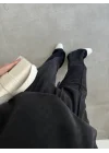 Oysh Etiketli Siyah Eşofman Takım