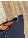 Oysh Kumaş Kısakollu Lacivert Modal Takım