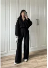 Paraşüt Kumaş Siyah Pinterest Takım