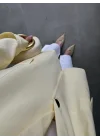 Perla Premium Tensel Sarı Ceket