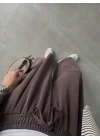 Rovel Modal Kumaş Basic Kahve Pantolon