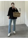 Siyah Basic Poplin Gömlek