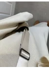 Taş Dik Yaka Oversize Triko Elbise