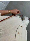 V Yaka Basic Bej Hasır Takım