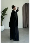 Yarasakol Dik Yaka Siyah Tensel Takım