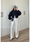 Zr Model. Astarlı Lacivert Bomber Ceket