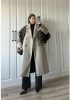 Zr Model Oversize Vizon Kaşe Kaban