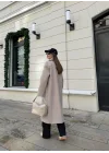 Zr Model Oversize Vizon Kaşe Kaban