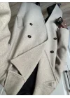 Zr Model Oversize Vizon Kaşe Kaban