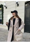 Zr Model Oversize Vizon Kaşe Kaban