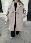 Zr Model Oversize Vizon Kaşe Kaban