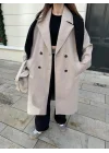 Zr Model Oversize Vizon Kaşe Kaban