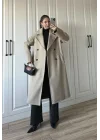 Zr Model Oversize Vizon Kaşe Kaban