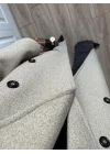 Zr Model Oversize Vizon Kaşe Kaban