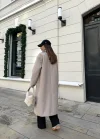 Zr Model Oversize Vizon Kaşe Kaban