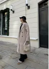 Zr Model Oversize Vizon Kaşe Kaban