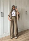 ZR Model Premium Karamel Kumaş Pantolon